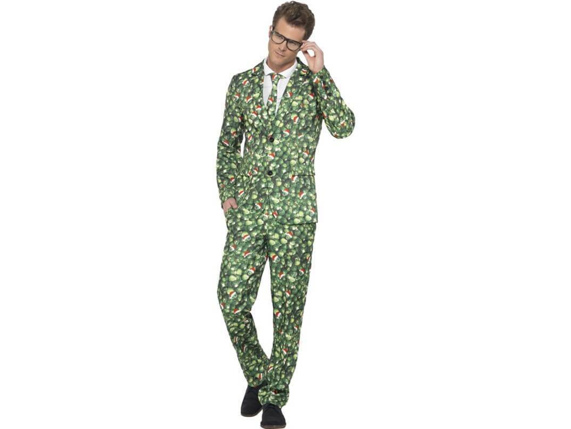 Disfraz de Hombre DISFRAZZES Traje Divertido Coles De Bruselas (Talla: M)