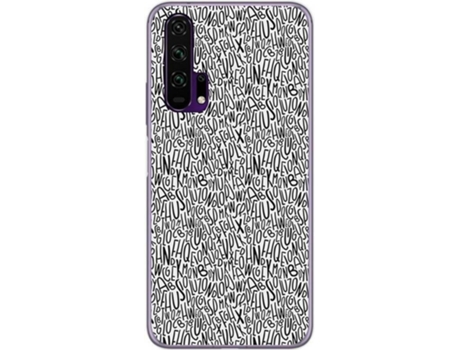 Carcasa Huawei Honor 20 Pro TUMUNDOSMARTPHONE Letras Multicolor