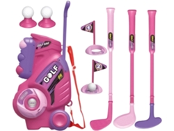 Juego de golf con palos portátiles, juguete educativo para Navidad, cumpleaños y hogar. Vayotoy.