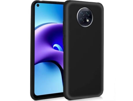 Carcasa Xiaomi Redmi Note 9 5G G4M Protección Trasera Silicona Negro