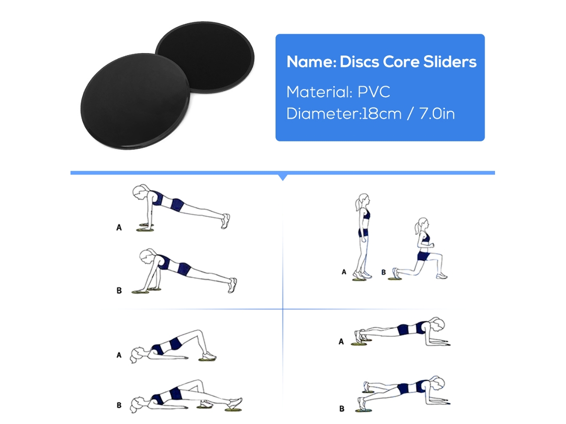 Vlrla-2026set De Gimnasio En Casa 9 Piezas: Rodillo Abdominal, Cuerda De Salto, Bandas De Resistencia, Deslizadores Core Y Rodillera