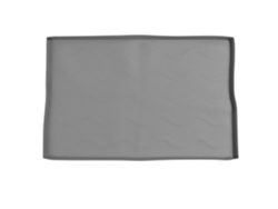 Tapete Protector Para Sartén De 71 Cm (28 Pulgadas), De Silicona, Antiadherente, Antideslizante, Resistente A Altas Temperaturas, Color Gris.