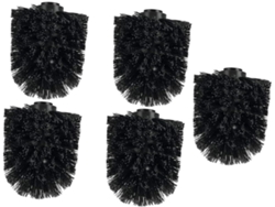 Juego de 5 cabezales de cepillo de inodoro reemplazables con cerdas densas y duraderas - Accesorios de limpieza Slowmoose