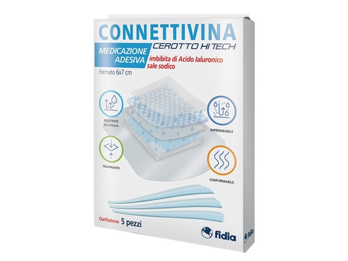Parche Hitech Connettivina 6 X 7 Cm 5 Piezas Connettivina