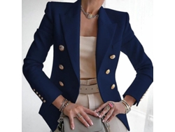 2026-chaqueta Formal Mujer 2023 Traje De Trabajo Blazer Office Lady Manga Larga Poliéster Talla S-3xl