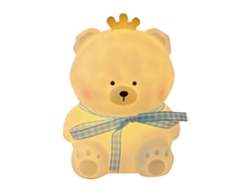 2026-lámpara De Noche Infantil Con Forma De Perro Cute, Led Decorativa Moderna, Ideal Para Dormitorio Y Salón, Con Cinta Azul