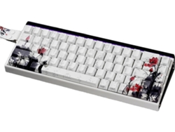 Juego De Teclas Ergonómicas Oem Con Diseño Floral De Ciruela, Tintas De Construcción Gráfica Sublimadas Pbts.