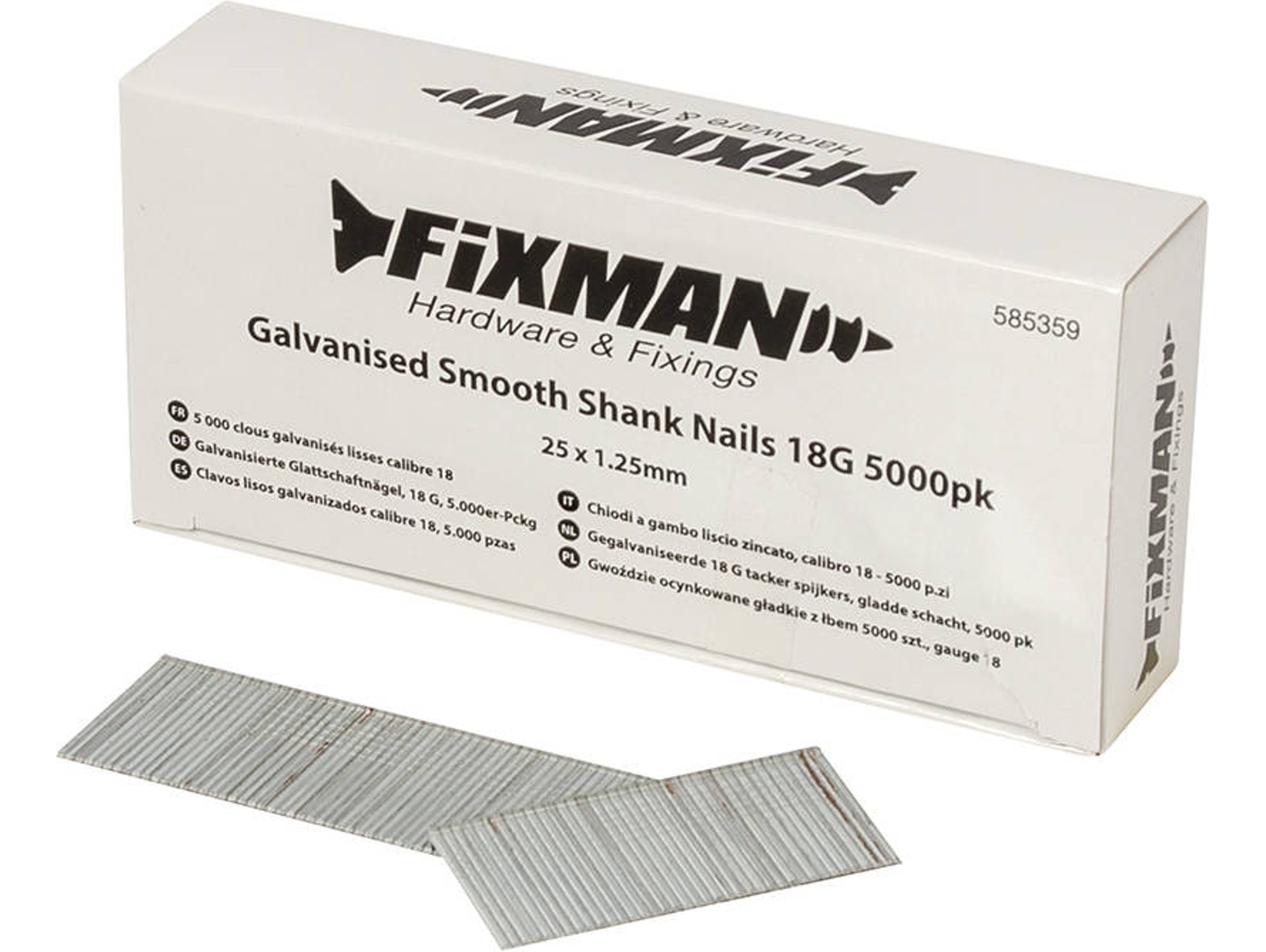 Conjunto de Clavos FIXMAN 585359 - 5000 piezas