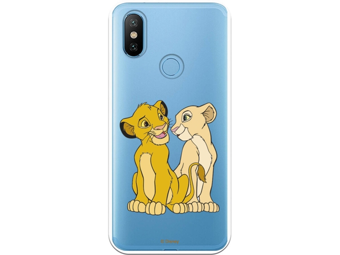 Carcasa Xiaomi Mi A2, Mi 6X DISNEY Simba y Nala Multicolor