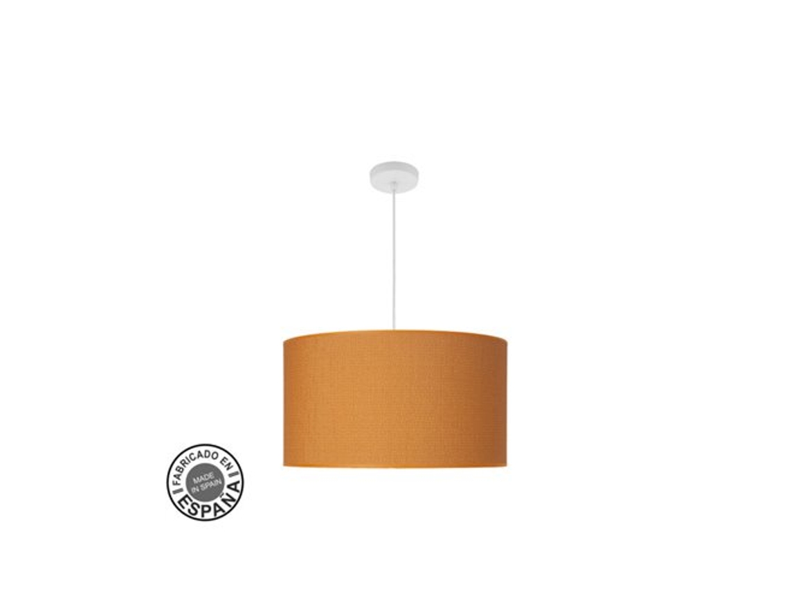 Colgante Moda 3xe27 Blanco/naranja Regx50x50 Cm C/difusor