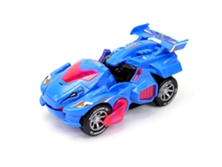 Brinquedo Elétrico Dinossauro Carro Transformável Com Luz E Som Presente Para Crianças Azul