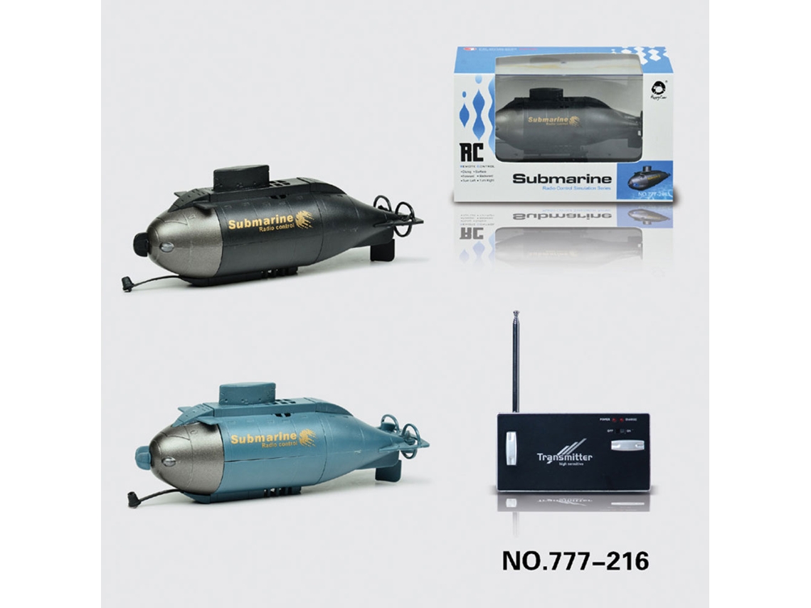 Submarino Miniatura A Control Remoto De 6 Canales, Modelo De Simulación, Juguete Rc, Submarino Militar.