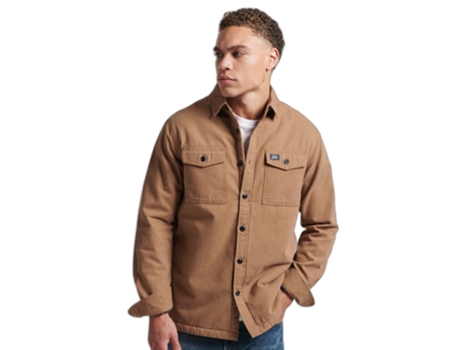 Sobrecamisa de Hombre SUPERDRY (S - Multicolor)