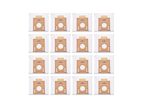 Pacote com 16 sacos de pó a vácuo para ecovacs deebot ozmo t8 aivi t8 max t8