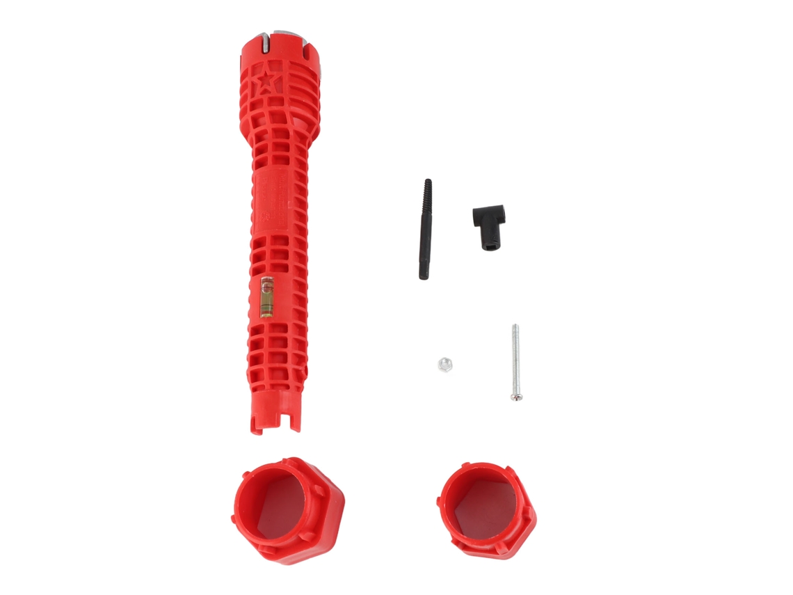 Llave Para Grifos De Abs, Herramienta De Fontanería De Doble Cabezal Para Tuercas, Válvulas Y Cestas De Filtro.