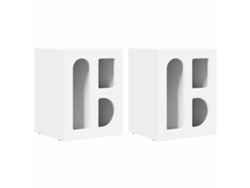 Maison Exclusive - Mesita De Noche 2 Pcs 40 X 35 X 50 Cm Madera De Ingeniería