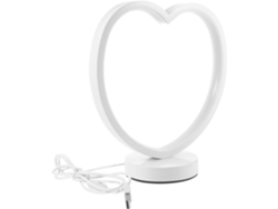 Lámpara de noche en forma de corazón, luz de noche suave, lámpara de mesa para dormitorio infantil Vayotoy