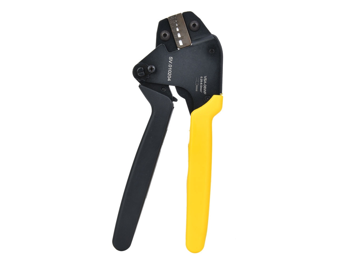 Herramienta De Crimpado De Terminales En Frío Autoajustable De 0,25~6,0 Mm² Awg23-10, Acero Al Carbono