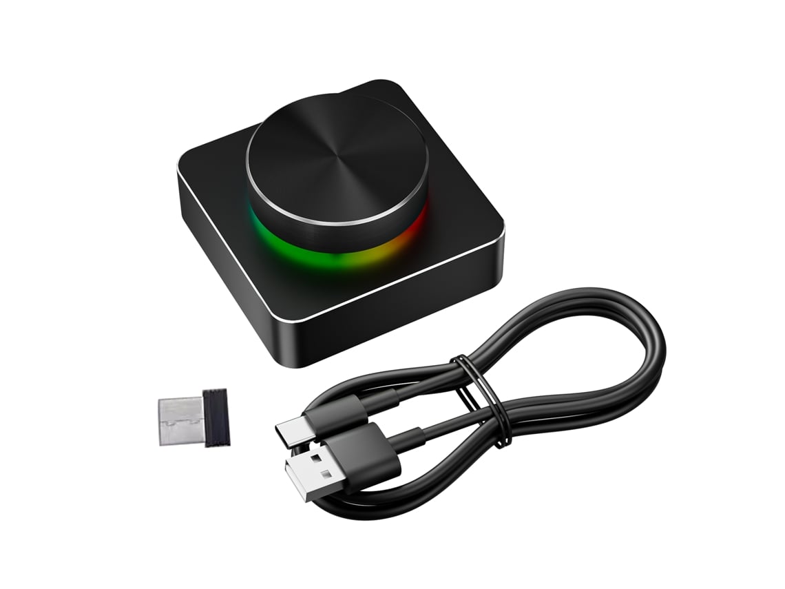 Controlador (teclas Personalizáveis Rgb, Conexão Tri-modo) Com Controle Multimedia De Botão Único E Bateria Integrada