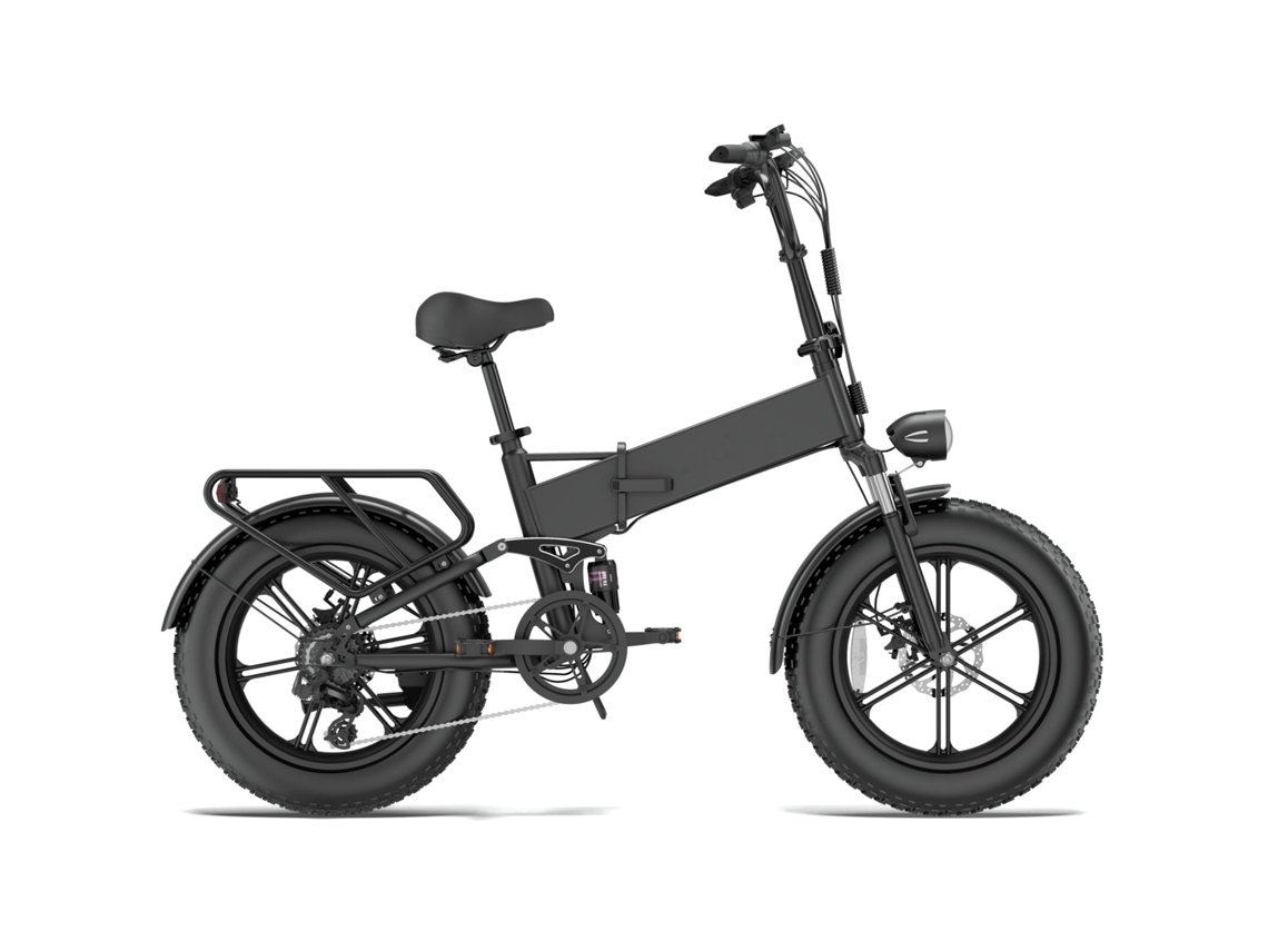 Bicicleta Eléctrica | Urlife | T5 | 750w 48v13ah 20'' Frenos De Disco Ebike - Negro