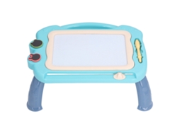 Pizarra Magnética Reutilizable Y Colorida Con Soporte De Mesa Para Niños De 3 Años En Adelante.
