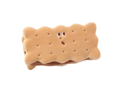 Estuche De Peluche Para Bolígrafos Con Gran Capacidad, Forma De Snack, Estilo Adorable.