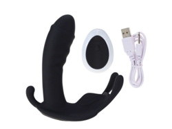 Vibrador De Masaje Con Control Remoto Inalmbrico Porttil Para Mujeres (negro) Yizhood
