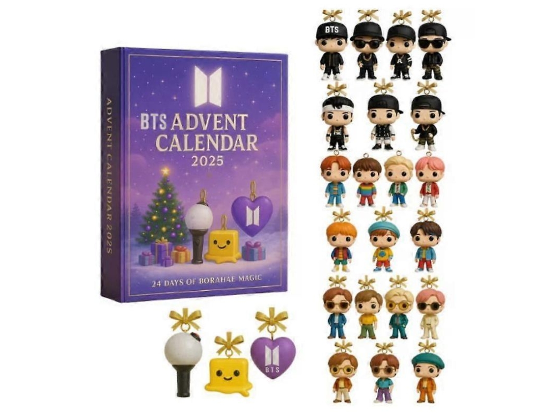 Calendario De Aventuras De Bts, Caja Sorpresa, Regalo De Navidad - Dg