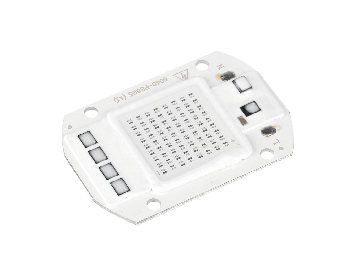 Fuente De Luz Cob 50w Ac220v 6040 Para Foco Led Diy Proyectores Lámpara Azul