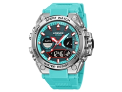 Reloj Deportivo De Moda (azul Lago), Cronógrafo Deportivo Multifuncional Luminoso E Impermeable.
