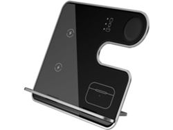 Cargador 3 En 1 Con Carga Magnética Desmontable, Apto Para Teléfonos Móviles, Relojes Y Auriculares.