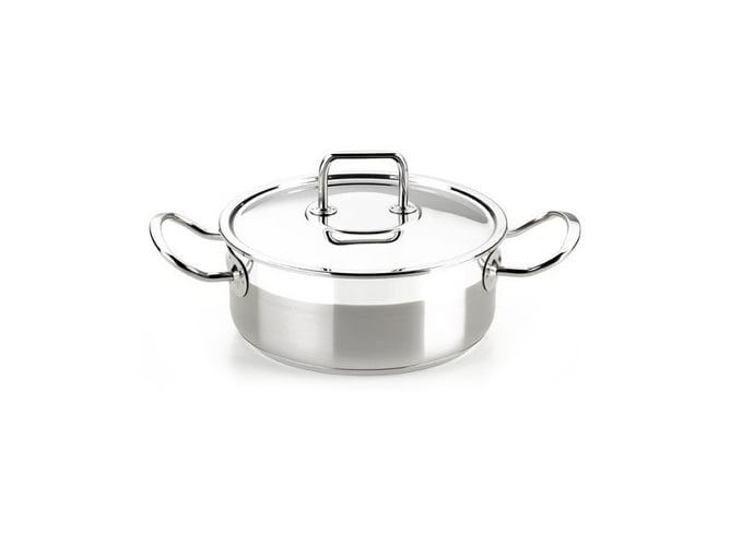 Cacerola con Tapa BRA A340353 Acero Inox 20 cm