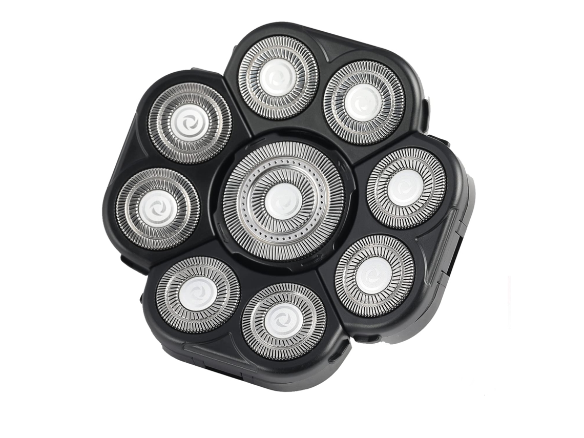 Aféitate como un profesional, cepillo de limpieza incluido, cabezales de repuesto para afeitadora IPX6 resistentes al agua para hombres