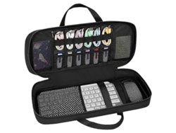 Estuche de viaje para teclado, estuche para llaves, miniteclado, estuche de almacenamiento para teclado inalámbrico Everley891
