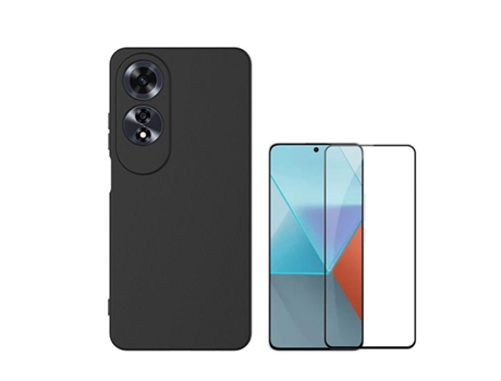 Protector de Pantalla Full Cover Compativel para Oppo Oppo A60 PHONECARE Negro