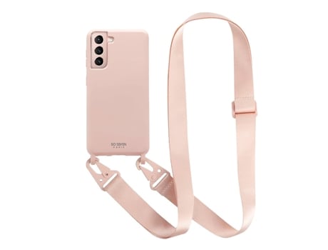 Funda para Samsung Galaxy S21/S21+ SO SEVEN Rosa