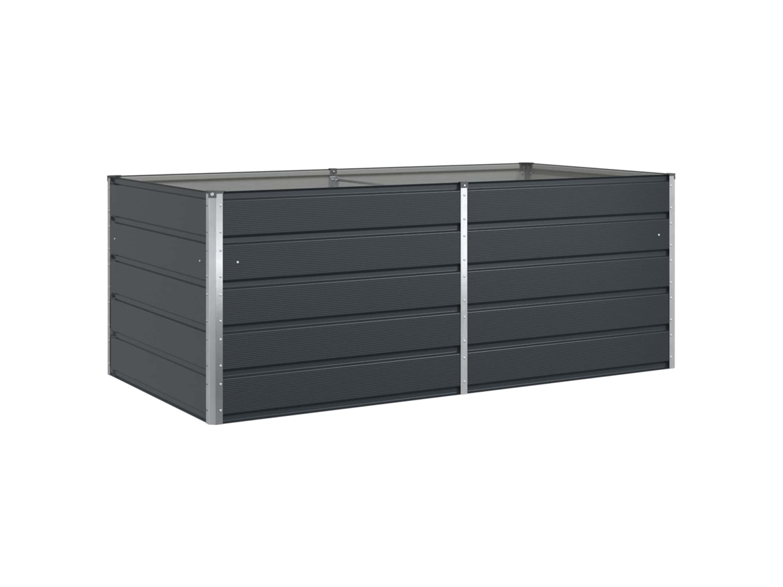 Macetero de acero Corten HARLANV1 (400x80x77 cm)