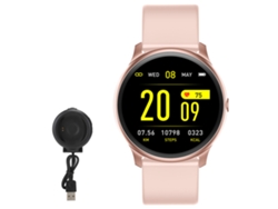 Pulsera Inteligente (monitoreo De Frecuencia Cardíaca, Monitoreo Del Sueño) Pulsera Inteligente Con Pantalla Redonda Kw19 De Nueva Moda, Monitor De Presión Arterial Y Podómetro