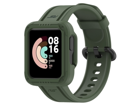 Correa Smartwatch para Xiaomi Mi Watch 2 Lite Silicona Color Sólido (Verde Oscuro)