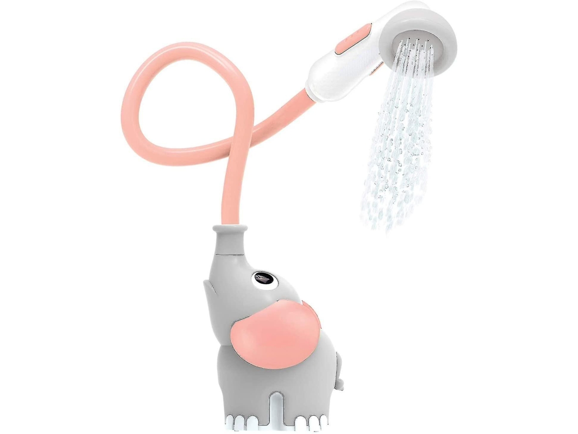 Omni-ducha Para Bebé Elefante - Bomba De Agua Y Regadera Para Recién Nacidos En Bañera O Lavabo (rosa)