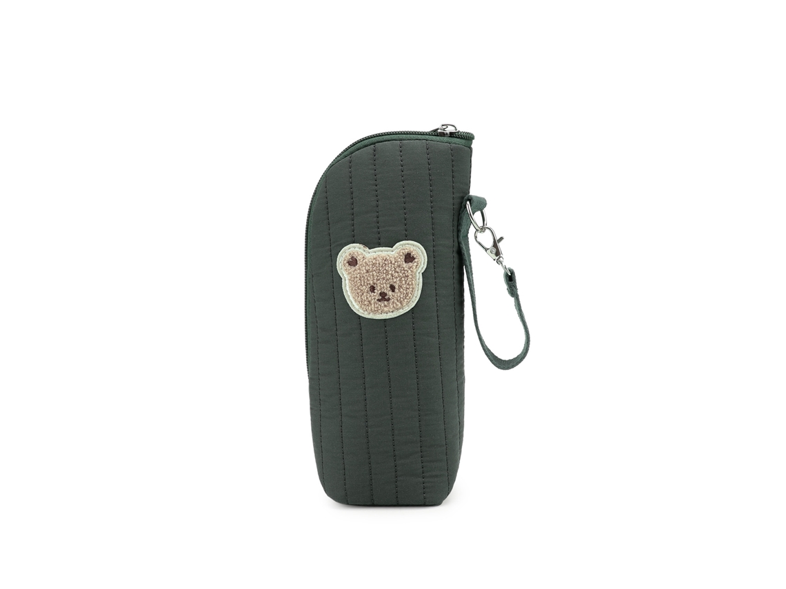 Bolsa térmica de aluminio para biberones, ideal para cochecitos y botellas de agua - Verde