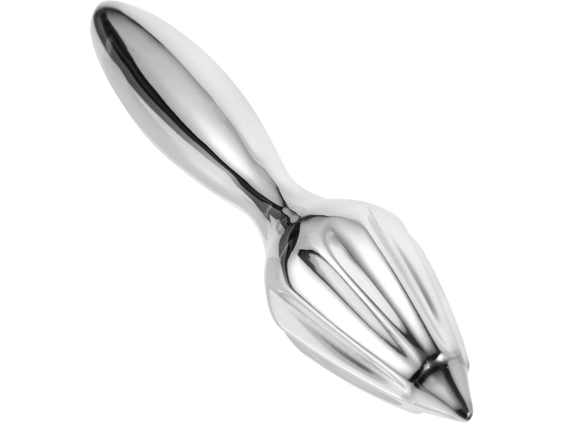 Exprimidor manual de cítricos en acero inoxidable, prensa naranjas y otras frutas, extractor fácil de usar Vayotoy