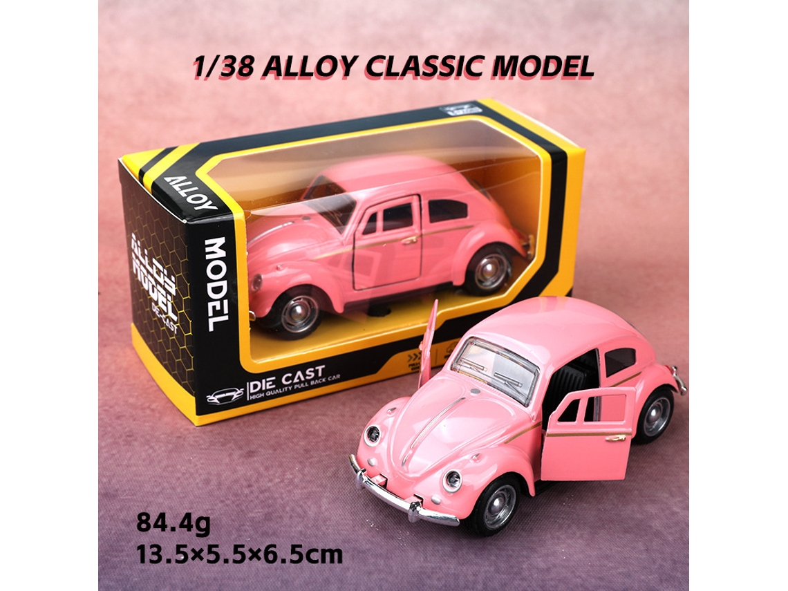 Modelo De Coche De Aleación Realista A Escala 1/43 Con Mecanismo De Retroceso, Juguete Para Niños.