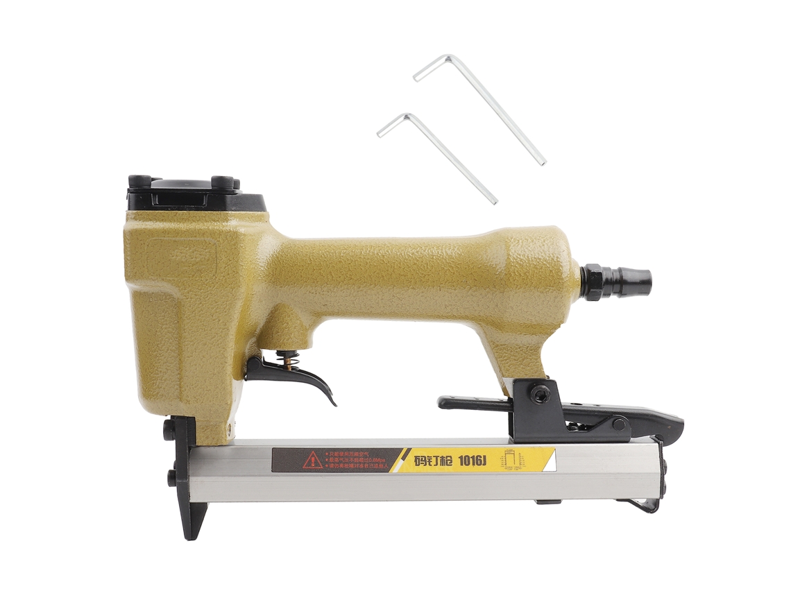 Pistola de pregos pneumática em U de 60-100 psi e pregador pneumático de 1/4" para madeira