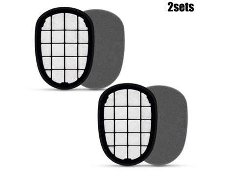 2 juegos de piezas de repuesto de esponja de filtro aptas para aspiradora Philips Fc6812 Fc6822 Fc6823 Fc6827 Fc6908 Fc6901 Fc6906 Fc6904 nuevo