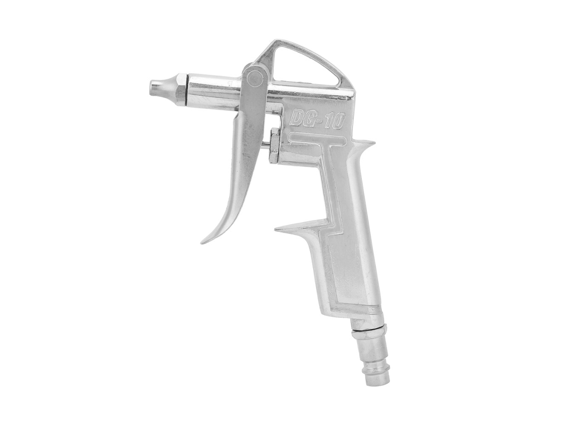 Pistola de aire comprimido para limpieza neumática de 1/4'', herramienta de limpieza de aluminio y acero.