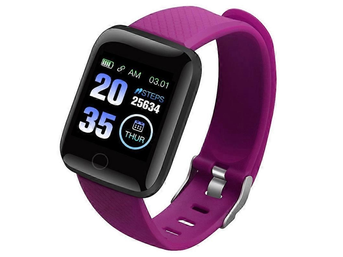 Reloj inteligente 116plus resistente al agua con monitorización de frecuencia cardíaca y sueño. Pulsera inteligente. Bicicleta eléctrica Ly.