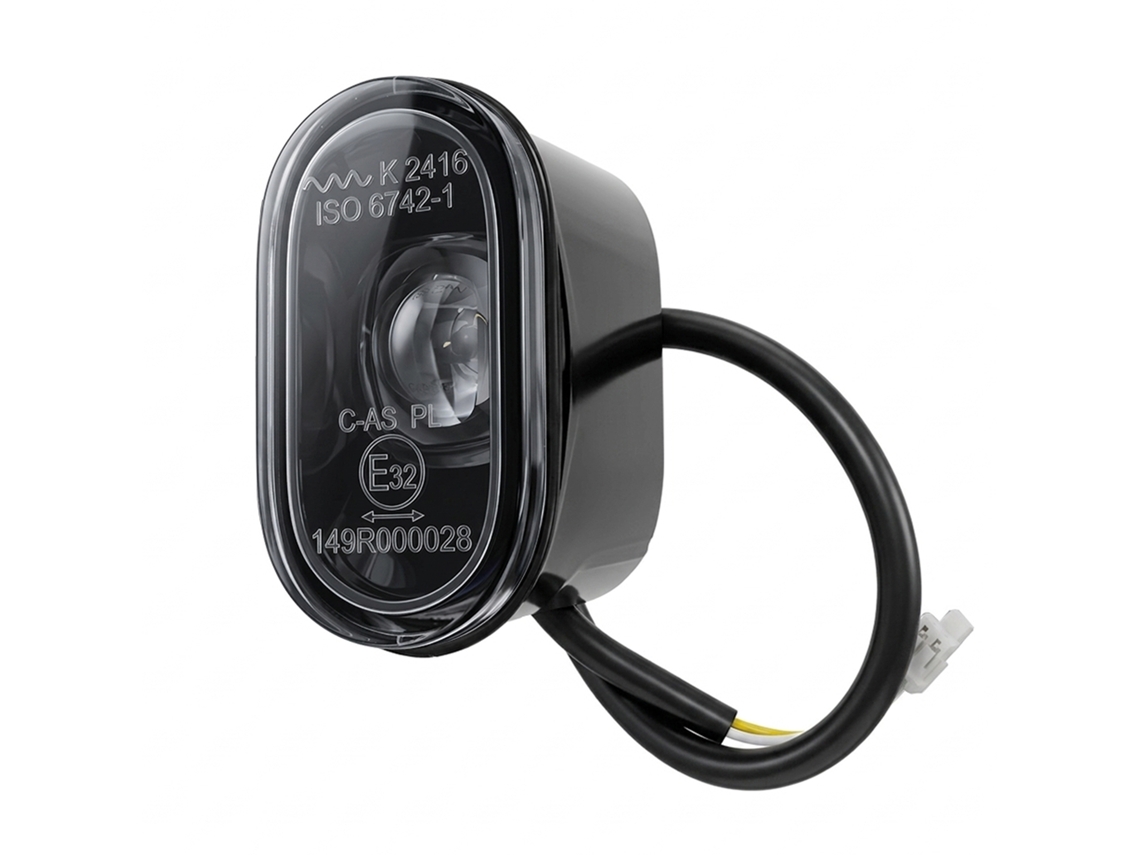 Faro Delantero Original Para Xiaomi Scooter 5 / 5 Pro Con Óptica Led