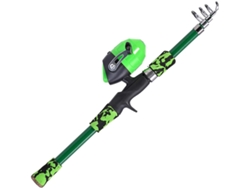 Caña De Pescar, Pescar Para Pesca En El Mar, Tru, Telescópica Niños, Mini Ultraligera, Resistente A Roturas...