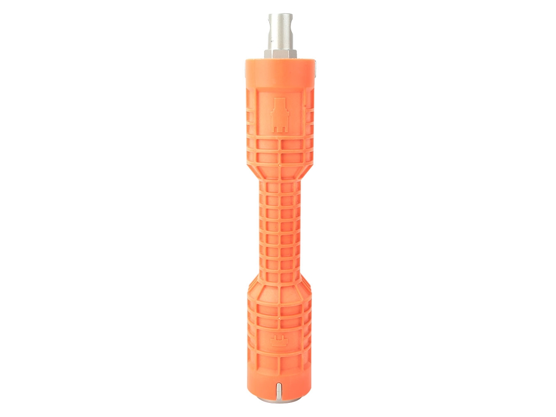 Llave Multiusos Para Tuberías, Para Instalación De Grifos Y Fregaderos, Con Dos Cabezales.